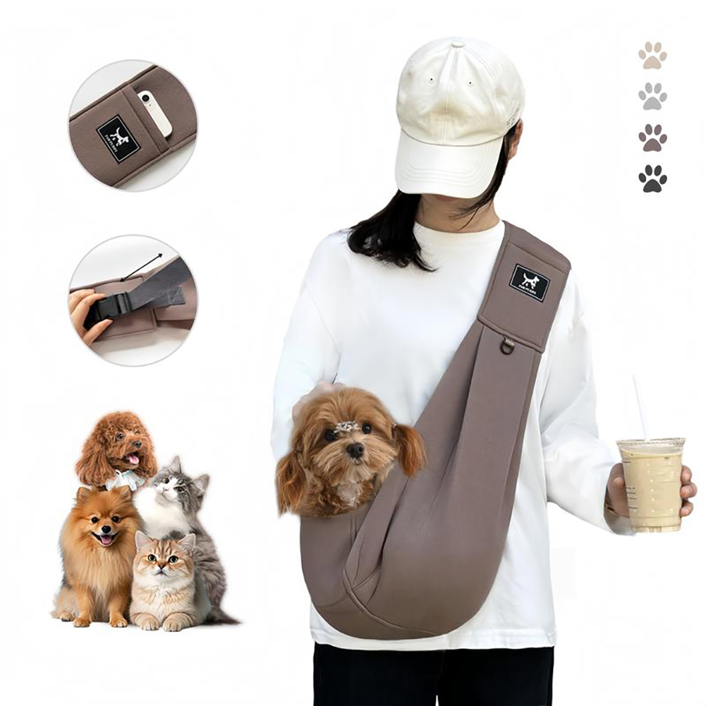 Pet Supplies For Dogs - Comfortabele hondentas, crossbody schoudertas voor huisdieren,