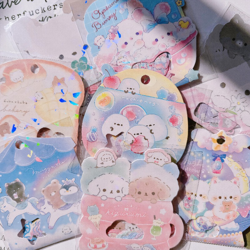 Pet Supplies First - 21 stks/pak Puppy Kat Dierenstickers PVC