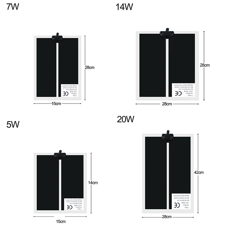Reptile Heating Mat - 5W/14W/20W Huisdier Verwarming Pad Reptiel Elektrische