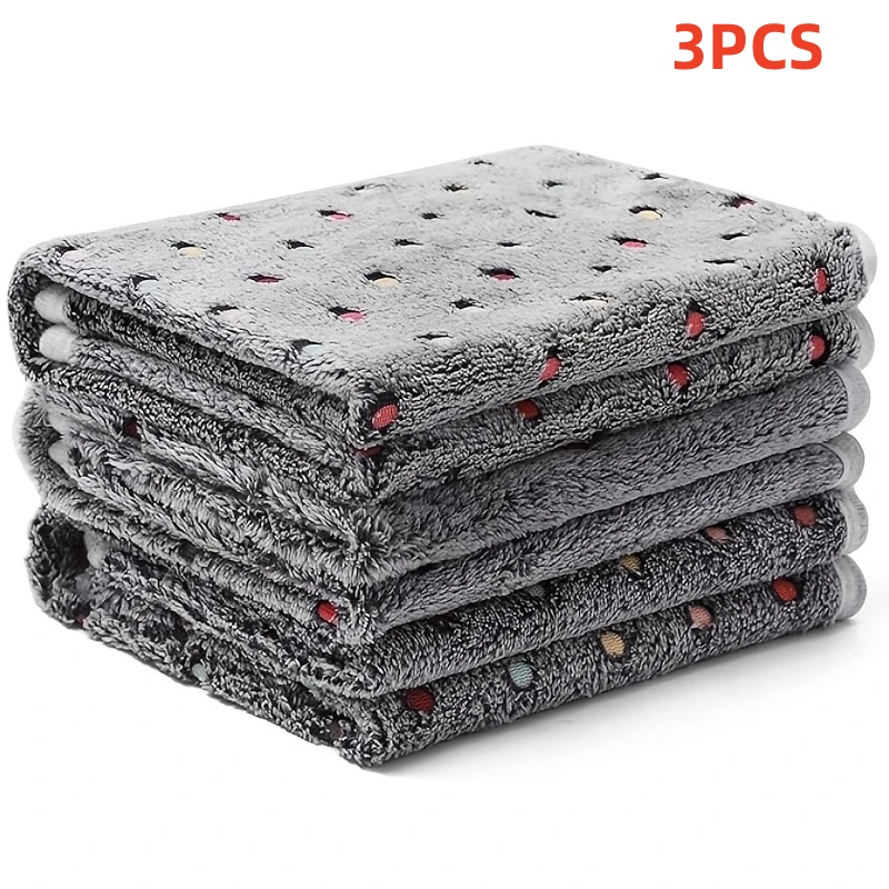 Pet Supplies For Dogs - 3 STKS Zachte Pluizige Huisdier Deken