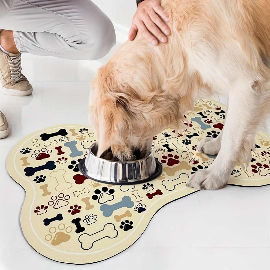 1pc antislip geometrische visg - Dog Paw Cleaner recensie en prijs