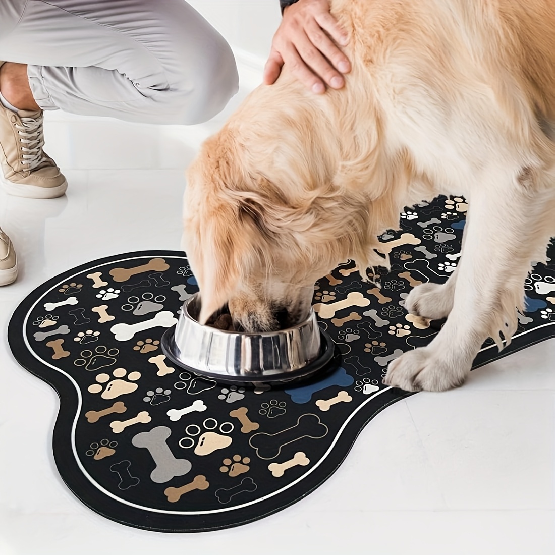 1pc antislip geometrische visg - Dog Paw Cleaner recensie en prijs