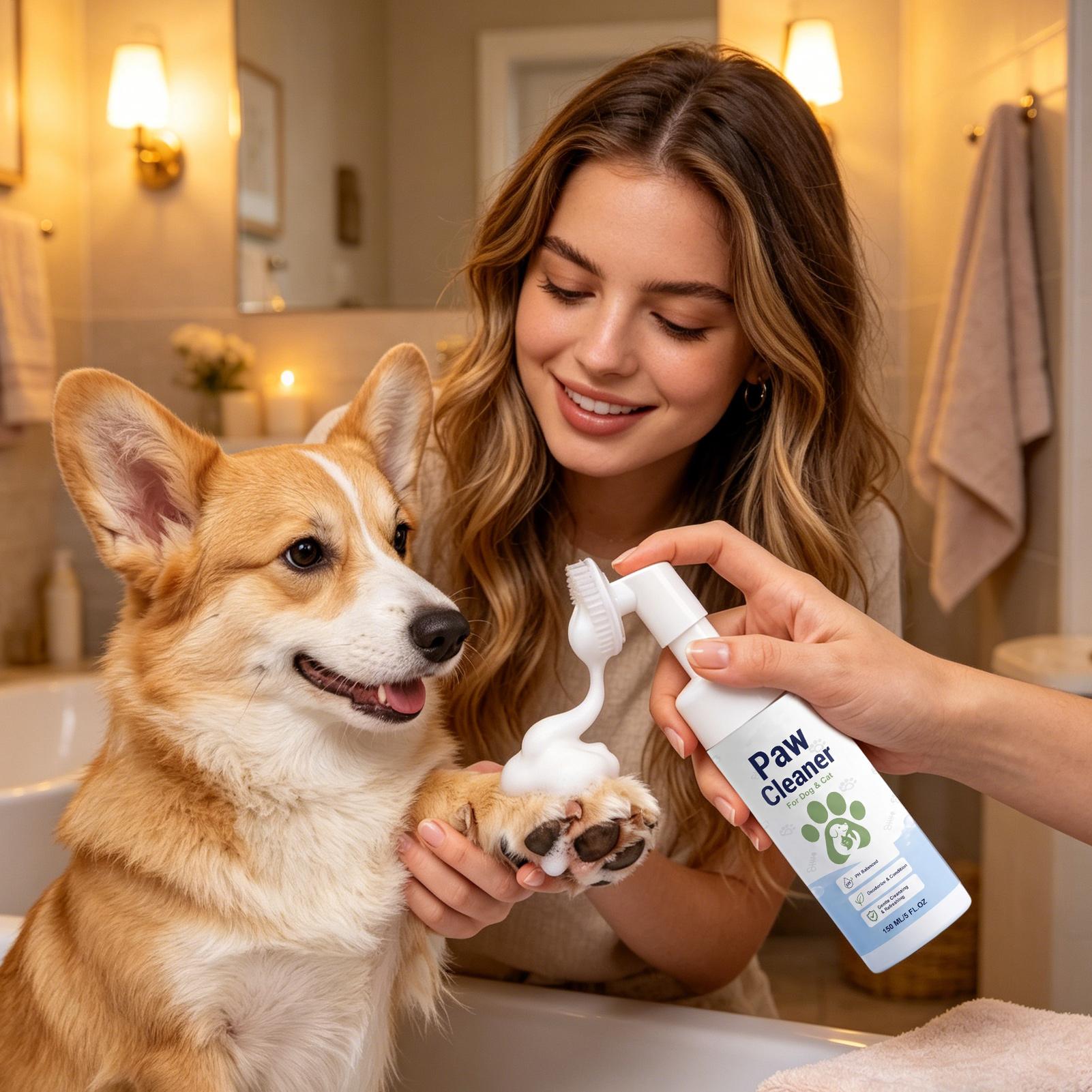 Pootreiniger voor huisdieren,  - Dog Paw Cleaner recensie en prijs