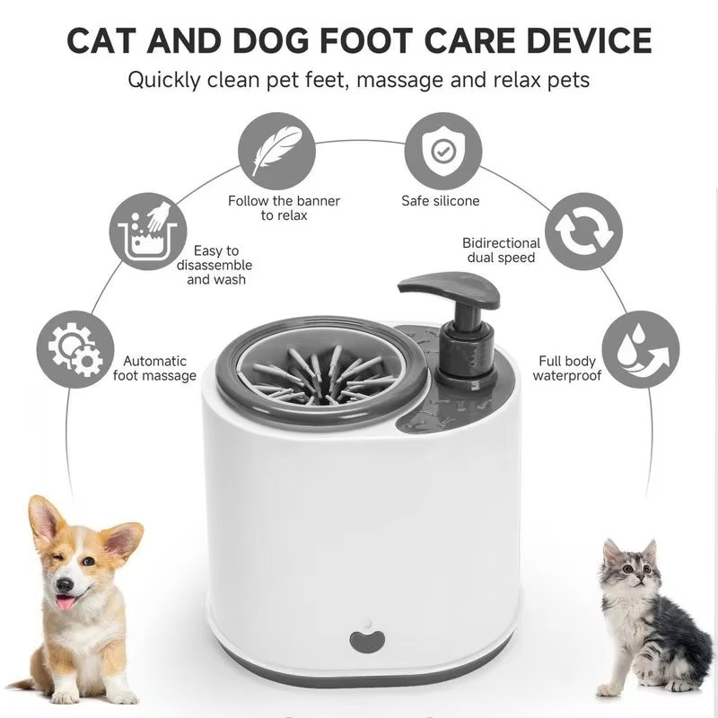 Automatische voetwasmachine vo - Dog Paw Cleaner recensie en prijs