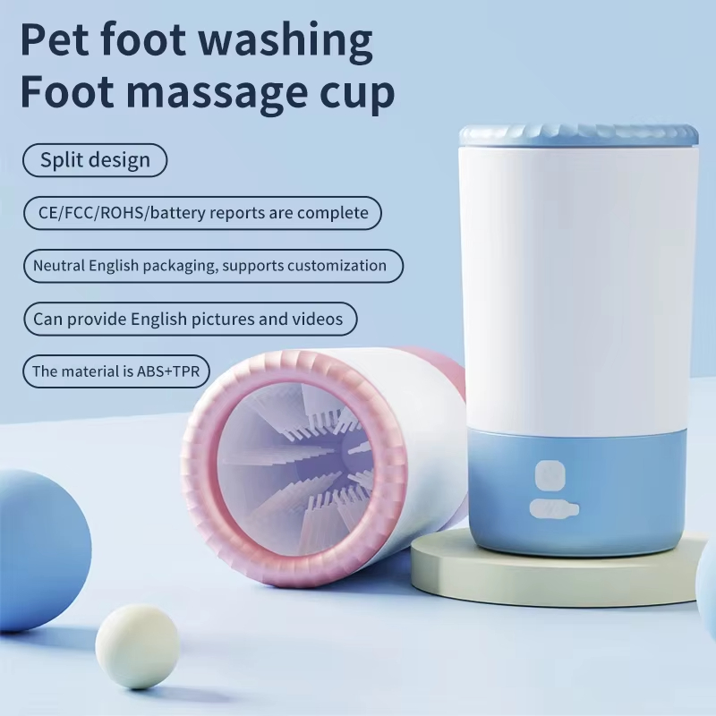 Elektrische automatische voetw - Dog Paw Cleaner recensie en prijs