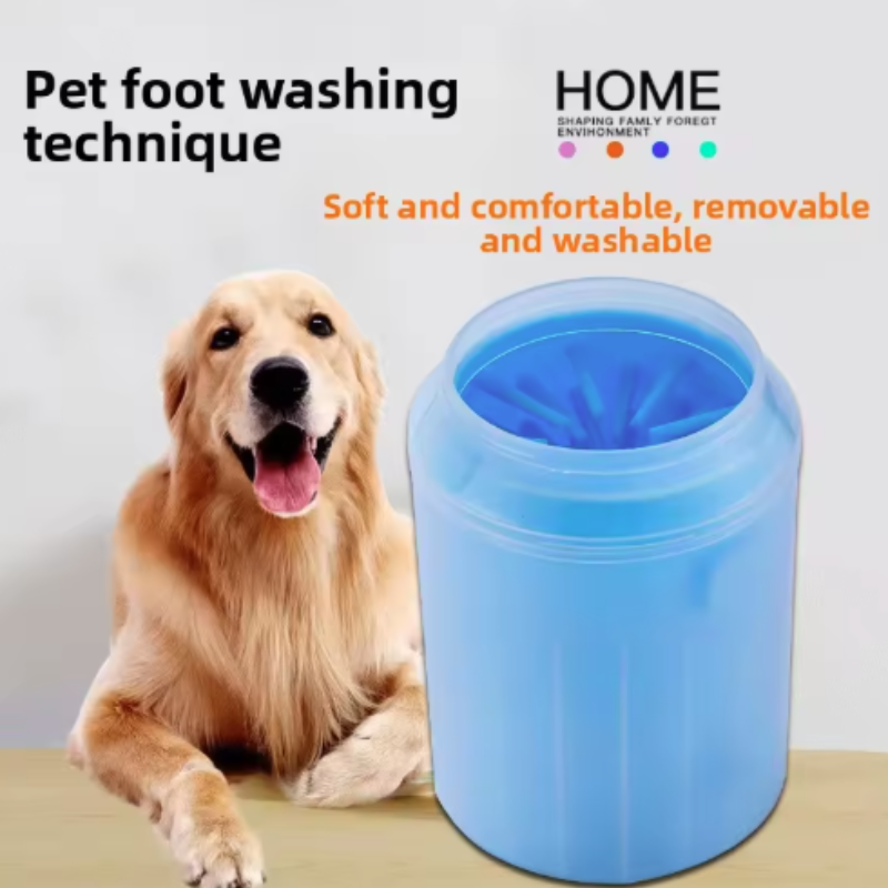 Hondenpootreiniger beker zacht - Dog Paw Cleaner recensie en prijs